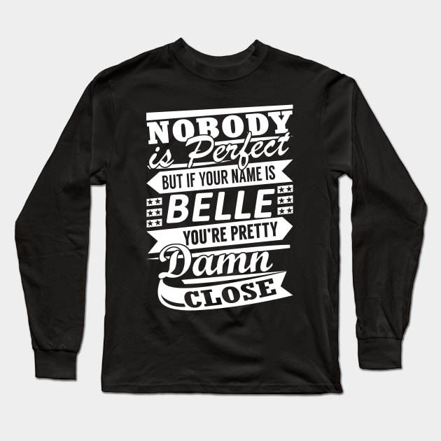 BELLE Long Sleeve T-Shirt by reginiamaxwell32